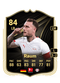 David Raum Team of the Week 84 OVR