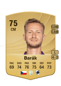 Antonín Barák Common 75 OVR