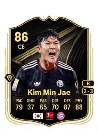 Kim Min Jae Team of the Week 86 OVR