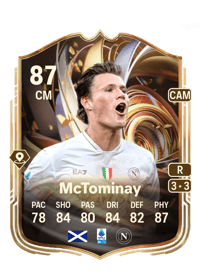 Scott McTominay Ratings Reload 87 OVR