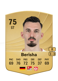 Mergim Berisha Common 75 OVR