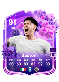 Alessandro Bastoni FUT Birthday 91 OVR