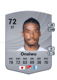Ado Onaiwu Common 72 OVR