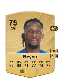 Yvan Neyou Common 75 OVR