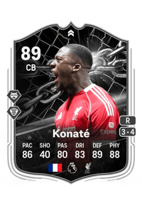 Ibrahima Konaté Showdown 89 OVR