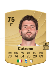 Patrick Cutrone Common 75 OVR