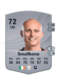 Will Smallbone Common 72 OVR