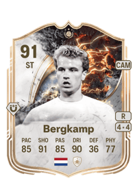 Dennis Bergkamp Thunderstruck ICON 91 OVR