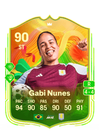 Gabi Nunes UEFA Europa League Team of the Tournament 90 OVR