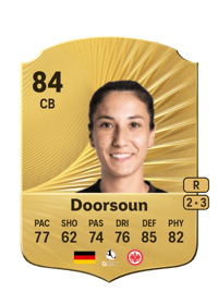 Sara Doorsoun Rare 84 OVR