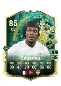Dan-Axel Zagadou Winter Wildcards 85 OVR