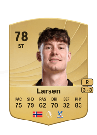 Jørgen Strand Larsen Common 78 OVR