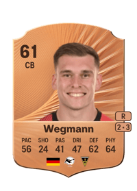 Marius Wegmann Rare 61 OVR
