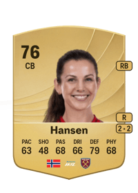 Tuva Hansen Common 76 OVR