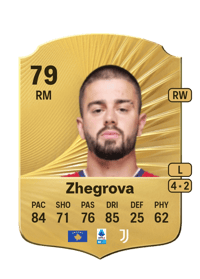 Edon Zhegrova Rare 79 OVR