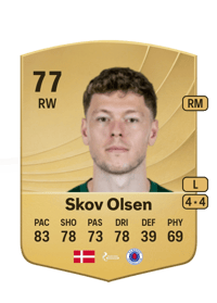 Andreas Skov Olsen Common 77 OVR