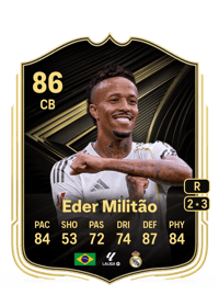 Éder Militão Team of the Week 86 OVR
