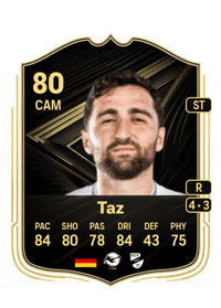 Berkan Taz Team of the Week 80 OVR