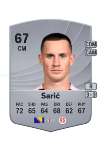 Dario Šarić Common 67 OVR