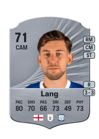 Callum Lang Rare 71 OVR
