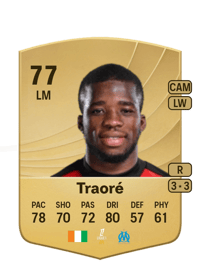 Hamed Junior Traoré Common 77 OVR