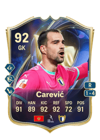 Lazar Carević Team of the Season 92 OVR