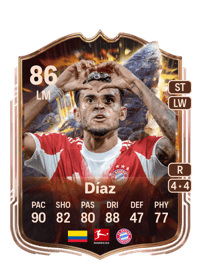 Luis Díaz Cornerstones 86 OVR
