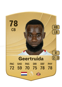 Lutsharel Geertruida Common 78 OVR