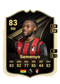 Antoine Semenyo Team of the Week 83 OVR