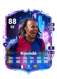 Jules Koundé Flashback Player 88 OVR