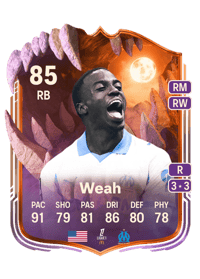 Timothy Weah Ultimate Scream 85 OVR