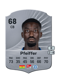 Patric Pfeiffer Rare 68 OVR
