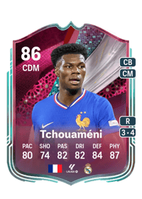 Aurélien Tchouaméni Festival of Football: Captains 86 OVR