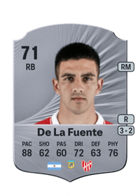 Hernán De La Fuente Rare 71 OVR