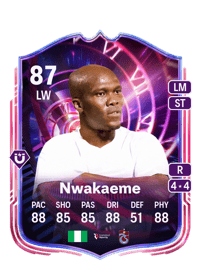 Anthony Nwakaeme Time Warp 87 OVR