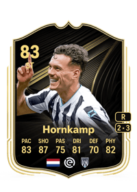 Jizz Hornkamp Team of the Week 83 OVR
