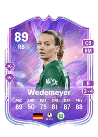 Joelle Wedemeyer Fantasy UT 89 OVR