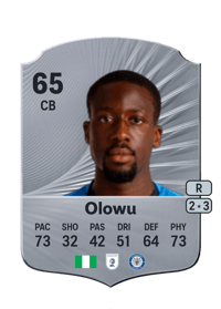 Joseph Olowu Rare 65 OVR