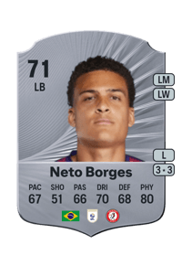 Neto Borges Rare 71 OVR