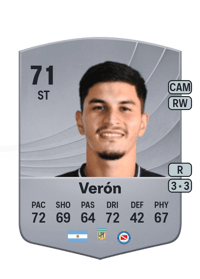 Gastón Verón Common 71 OVR