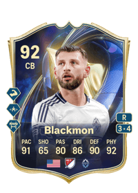 Tristan Blackmon Team of the Season 92 OVR