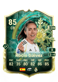Rocío Gálvez WINTER WILDCARDS 85 OVR