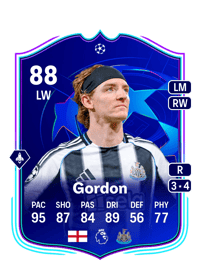Anthony Gordon UCL Road to the Knockouts 88 OVR