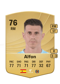 Alfon Common 76 OVR