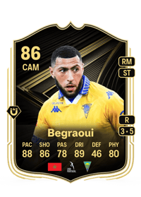 Yanis Begraoui Team of the Week 86 OVR
