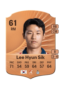 Lee Hyun Sik Rare 61 OVR