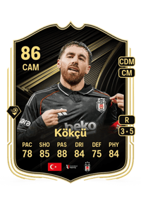 Orkun Kökçü Team of the Week 86 OVR