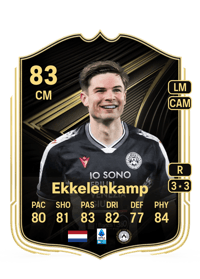 Jurgen Ekkelenkamp Team of the Week 83 OVR
