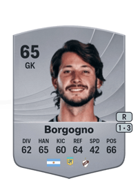 Matías Borgogno Common 65 OVR