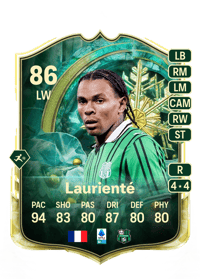Armand Laurienté WINTER WILDCARDS 86 OVR